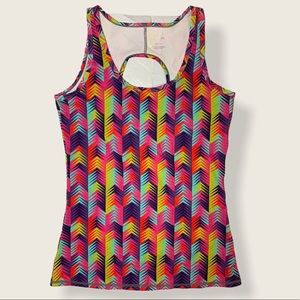 Fabletics Embrace Multicolored Sleeveless Top Size XS